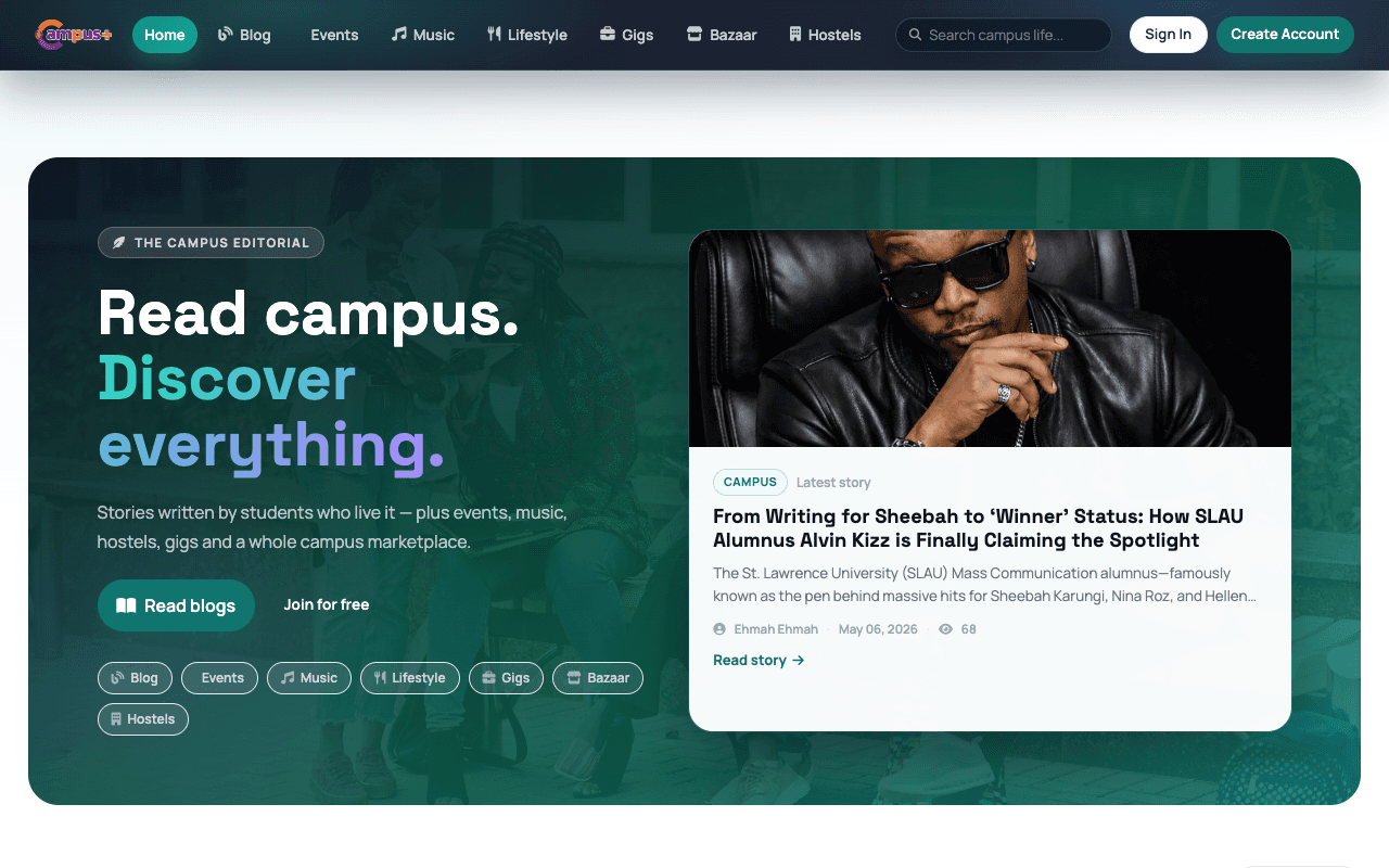 Campusplus web app