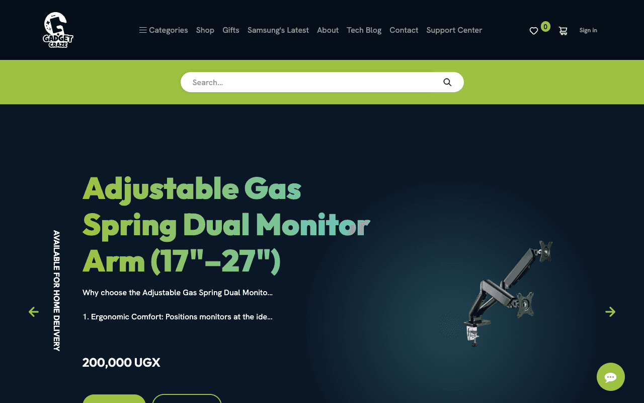 Gadget Craze online store
